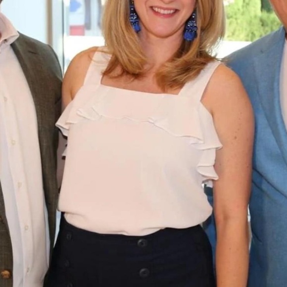 Banana Republic Factory Ruffle Tank - Picture 5 of 5